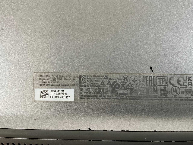 Dell latitude 5520 15,5”, core(tm) i7 11th gen, 16 gb ram, 512 nvme laptop - afbeelding 7 van  7