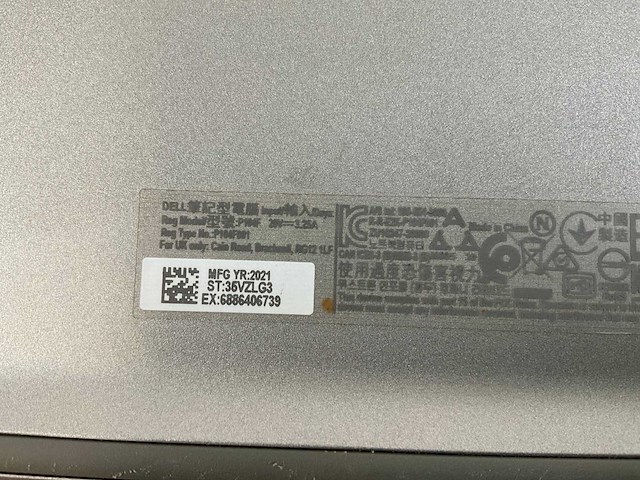 Dell latitude 5520 15,5”, core(tm) i7 11th gen, 16 gb ram, 512 nvme laptop - afbeelding 4 van  4