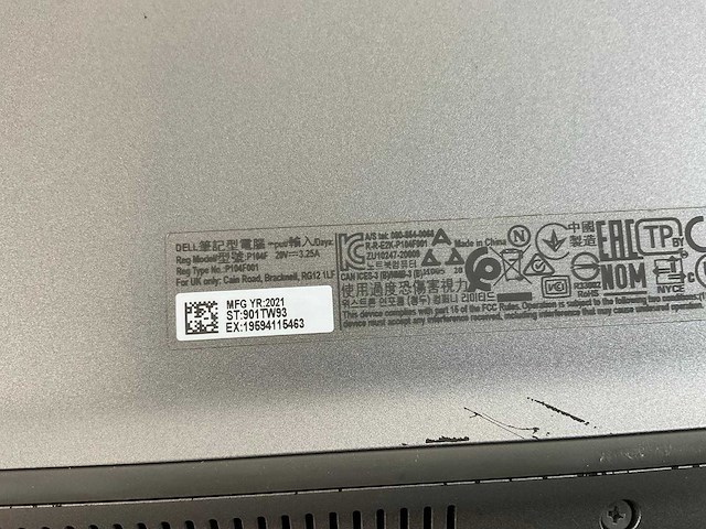 Dell latitude 5520 15,5”, core(tm) i7 11th gen, 32 gb ram, 512 gb nvme laptop - afbeelding 7 van  7