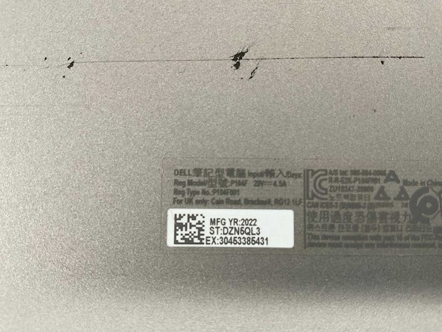 Dell latitude 5520 15,6”, core(tm) i7 11th gen, 16 gb ram, 512 gb nvme laptop - afbeelding 7 van  7