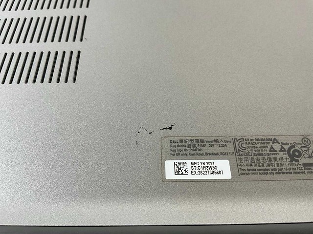 Dell latitude 5520 15.6”, core(tm) i7 11th gen, 16 gb ram, 512 gb nvme laptop - afbeelding 7 van  7