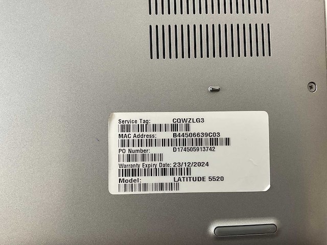 Dell latitude 5520 15.6”, core(tm) i7 11th gen, 16 gb ram, 512 gb nvme laptop - afbeelding 5 van  5