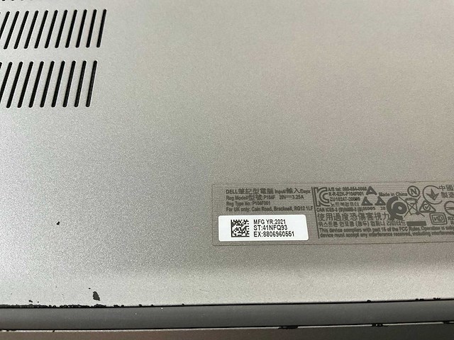 Dell latitude 5520 15.6”, core(tm) i7 11th gen, 16 gb ram, 512 gb nvme laptop - afbeelding 7 van  7