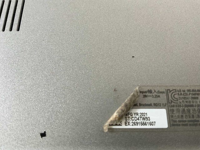 Dell latitude 5520 15.6”, core(tm) i7 11th gen, 16 gb ram, 512 gb nvme laptop - afbeelding 4 van  4