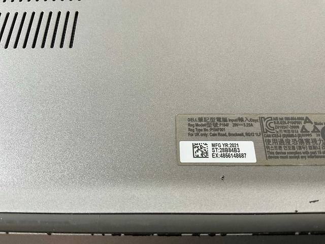 Dell latitude 5520 15.6”, core(tm) i7 11th gen, 16 gb ram, 512 gb nvme laptop - afbeelding 7 van  7