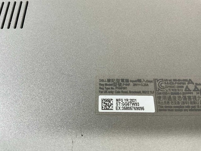 Dell latitude 5520 15.6”, core(tm) i7 11th gen, 16 gb ram, 512 gb nvme laptop - afbeelding 7 van  7