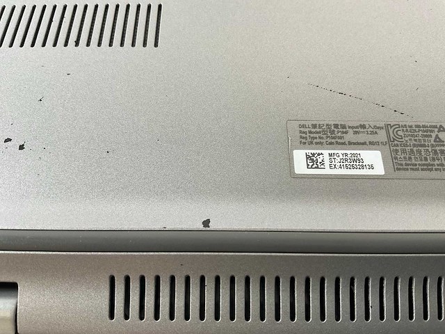 Dell latitude 5520 15.6”, core(tm) i7 11th gen, 16 gb ram, 512 gb nvme laptop - afbeelding 4 van  4