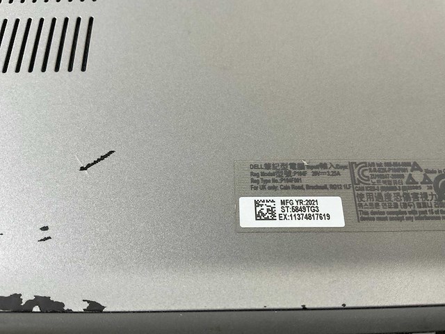 Dell latitude 5520 15.6”, core(tm) i7 11th gen, 16 gb ram, 512 gb nvme laptop - afbeelding 5 van  5