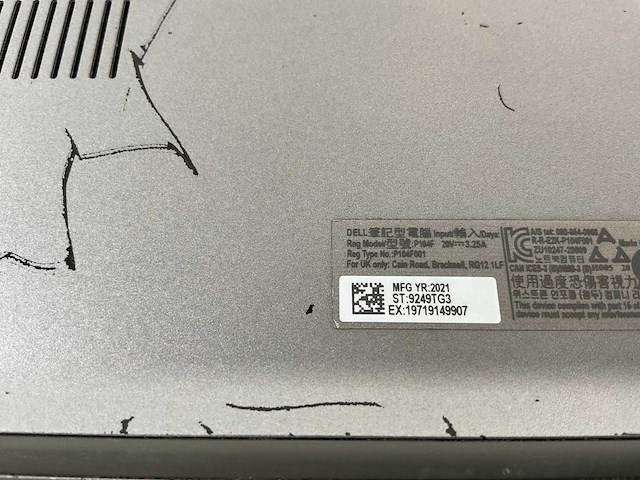 Dell latitude 5520 15.6”, core(tm) i7 11th gen, 16 gb ram, 512 gb nvme laptop - afbeelding 7 van  7