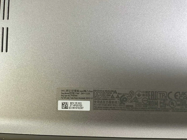 Dell latitude 5520 15.6”, core(tm) i7 11th gen, 16 gb ram, 512 gb nvme laptop - afbeelding 7 van  7