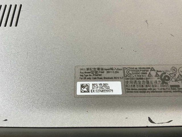Dell latitude 5520 15.6”, core(tm) i7 11th gen, 16 gb ram, 512 gb nvme laptop - afbeelding 7 van  7