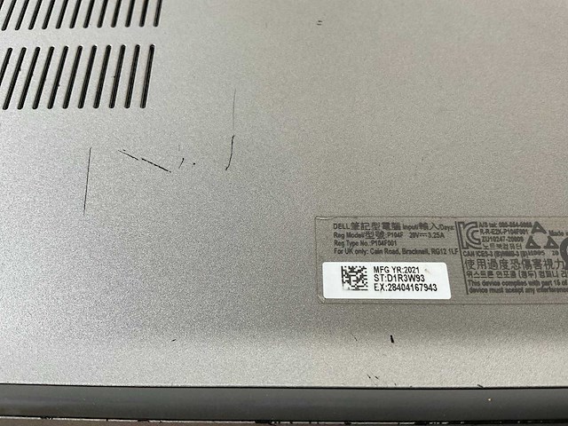 Dell latitude 5520 15.6”, core(tm) i7 11th gen, 32 gb ram, 512 gb nvme laptop - afbeelding 7 van  7