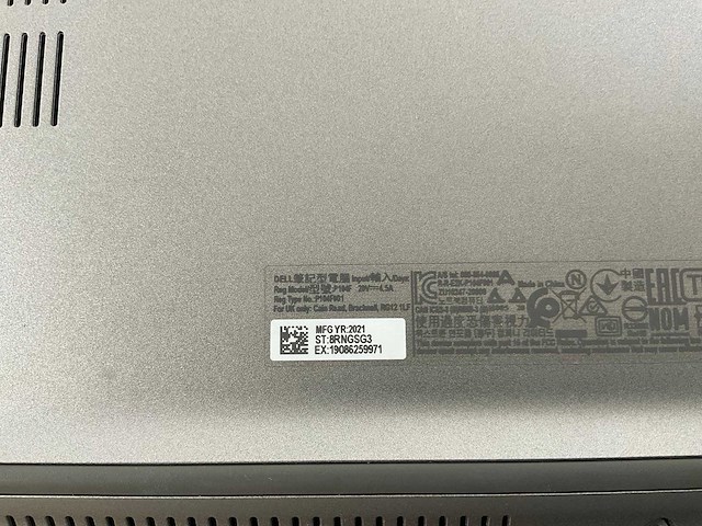 Dell latitude 5520 15,6”, core(tm) i7 11th gen, 8 gb ram, 512 gb nvme laptop - afbeelding 7 van  7