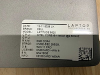 Dell latitude 5520 laptop (2x) - afbeelding 3 van  11