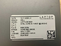 Dell latitude 5520 laptop (2x) - afbeelding 8 van  9