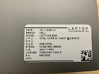 Dell latitude 5520 laptop (2x) - afbeelding 8 van  9