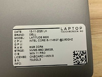 Dell latitude 5520 laptop (2x) - afbeelding 9 van  9