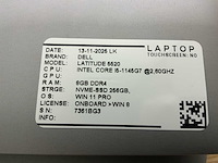 Dell latitude 5520 laptop (2x) - afbeelding 7 van  7