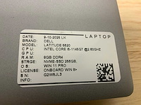 Dell latitude 5520 laptop - afbeelding 9 van  9
