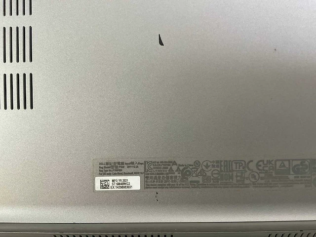 Dell latitude 5521 15.6”, core(tm) i7 11th gen, 32 gb ram, 512 gb nvme, nvidia geforce mx450 2 gb laptop - afbeelding 7 van  7