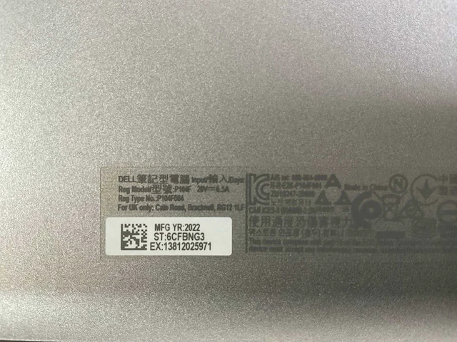 Dell latitude 5521 15.6”, core(tm) i7 11th gen, 8 gb ram, 512 gb nvme, nvidia geforce mx450 2 gb laptop - afbeelding 7 van  7