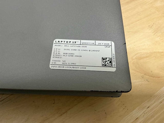 Dell latitude 5530 laptop (2x) - afbeelding 5 van  7
