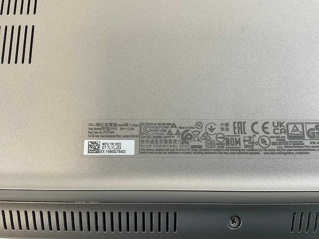 Dell latitude 5540 15.5”, core(tm) i5 13th gen, 16 gb ram, 256 gb nvme laptop - afbeelding 7 van  7