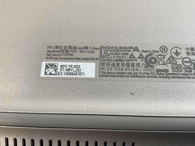 Dell latitude 5540 15.5”, core(tm) i5 13th gen, 16 gb ram, 256 gb nvme laptop - afbeelding 6 van  6
