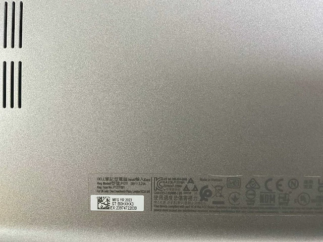 Dell latitude 5540 15.6”, core(tm) i7 13th gen, 8 gb ram, 512 gb nvme laptop - afbeelding 6 van  6