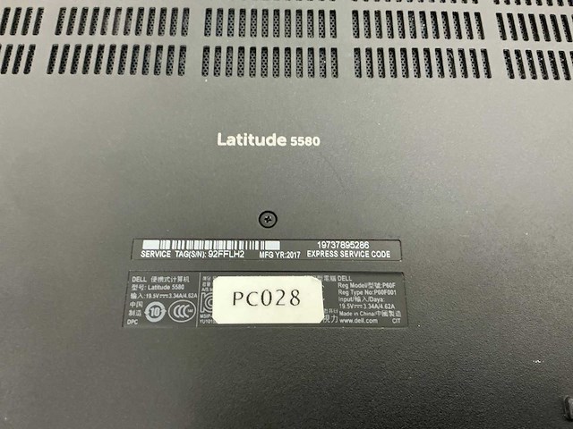 Dell latitude 5580 laptop - afbeelding 5 van  8