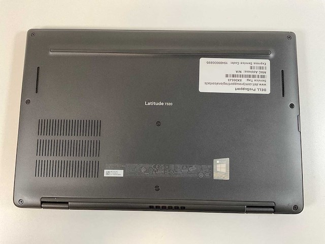 Dell latitude 7320 13.3”, core(tm) i7 11th gen, 16 gb ram, 256 gb nvme laptop - afbeelding 6 van  7
