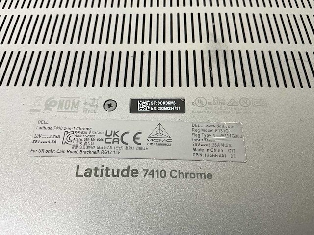 Dell latitude 7410 14”, core(tm) i7 10th gen, 16 gb ram, 128 gb ssd chromebook - afbeelding 7 van  7