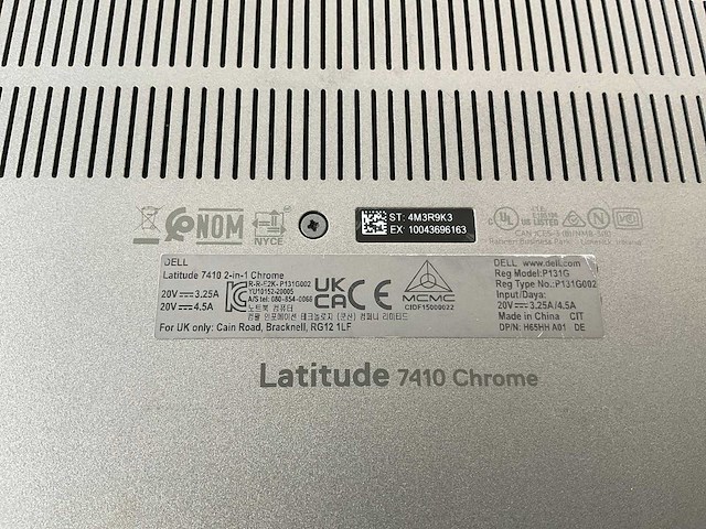 Dell latitude 7410 14”, core(tm) i7 10th gen, 16 gb ram, 128 gb ssd chromebooks (3x) - afbeelding 6 van  20
