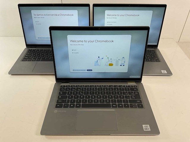 Dell latitude 7410 14”, core(tm) i7 10th gen, 16 gb ram, 128 gb ssd chromebooks (3x) - afbeelding 1 van  14