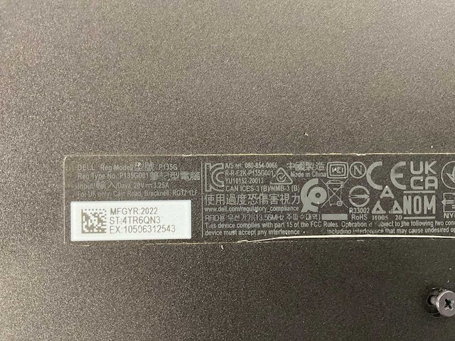 Dell latitude 7420 14”, core(tm) i7 11th gen, 16 gb ram, 256 gb nvme laptop - afbeelding 7 van  7