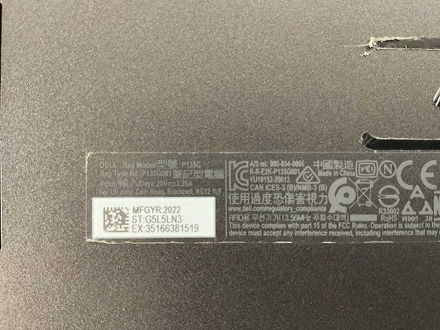 Dell latitude 7420 14”, core(tm) i7 11th gen, 16 gb ram, 256 gb nvme laptop - afbeelding 7 van  7