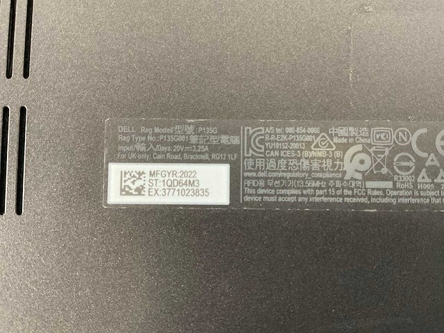 Dell latitude 7420 14”, core(tm) i7 11th gen, 16 gb ram, 512 gb nvme laptop - afbeelding 7 van  7