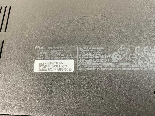 Dell latitude 7420 14”, core(tm) i7 11th gen, 32 gb ram, 1 tb nvme touchscreen laptop - afbeelding 7 van  7