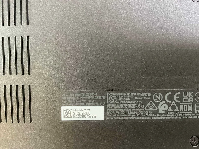 Dell latitude 7420 14”, core(tm) i7 11th gen, 32 gb ram, 1 tb nvme touchscreen laptop - afbeelding 7 van  7