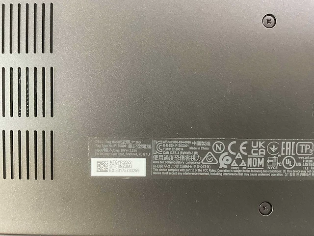 Dell latitude 7420 14”, core(tm) i7 11th gen, 32 gb ram, 1 tb nvme touchscreen laptop - afbeelding 7 van  7