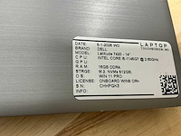 Dell latitude 7420 (i5 gen11) laptop (2x) - afbeelding 8 van  8