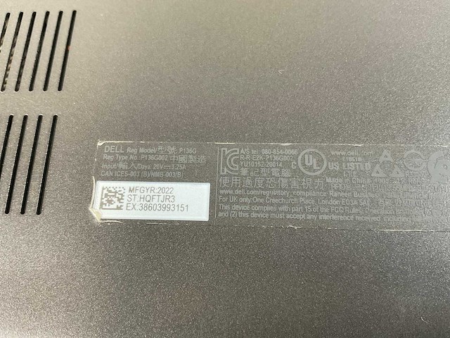 Dell latitude 7430 14”, core(tm) i7 12th gen, 32 gb ram, 1 tb nvme touchscreen laptop - afbeelding 3 van  3