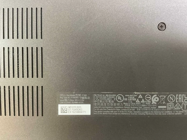Dell latitude 7430 14”, core(tm) i7 12th gen, 32 gb ram, 1 tb nvme touchscreen laptop - afbeelding 4 van  4