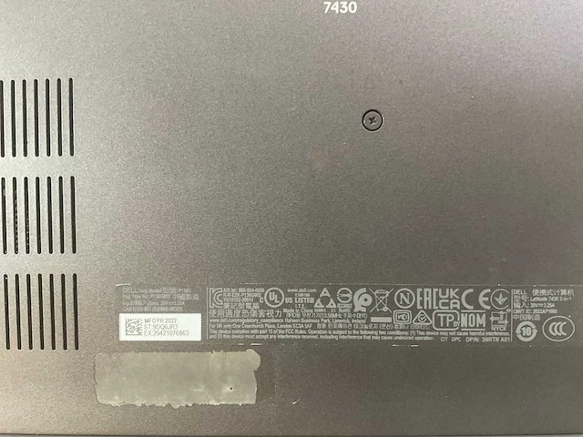 Dell latitude 7430 14”, core(tm) i7 12th gen, 32 gb ram, 1 tb nvme touchscreen laptop - afbeelding 7 van  7