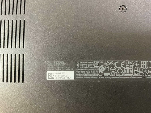 Dell latitude 7520 15.6”, core(tm) i7 11th gen, 16 gb ram, 512 gb nvme laptop - afbeelding 7 van  7