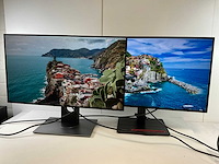 Dell / lenovo mix model monitors - check description (2x) - afbeelding 2 van  8