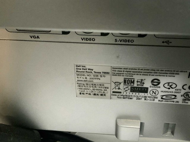 Dell, lenovo, samsung, iiyama diverse monitoren (7x) - afbeelding 7 van  20