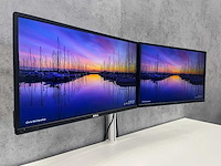 Dell/ markant - monitor set met dubbele monitorarm - afbeelding 3 van  4