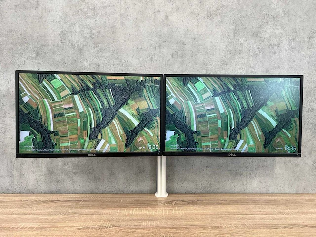 Dell/ markant 24" monitor set op dubbele arm - afbeelding 8 van  15