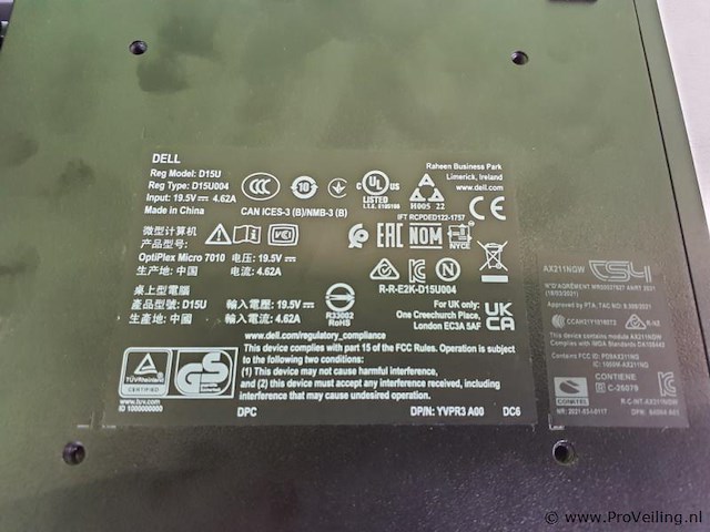 Dell mini pc optiplex micro 7010 - afbeelding 6 van  7
